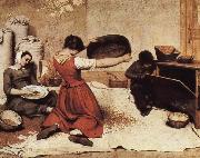 Gustave Courbet Griddle paddy oil painting artist